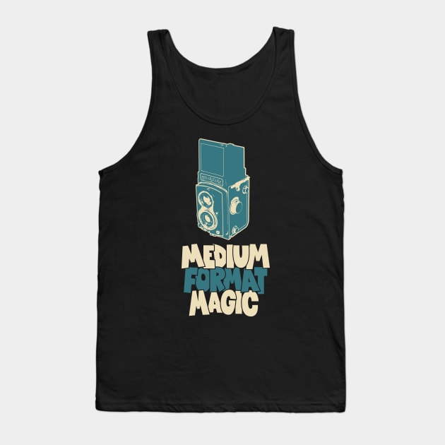 Medium Format Marvel - 6x6 - Where Photographic Excellence Unfolds Tank Top by Boogosh